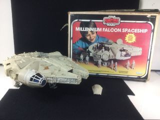 Vintage Star Wars Kenner Millennium Falcon W/box Empire Strikes Back 1977 - 80