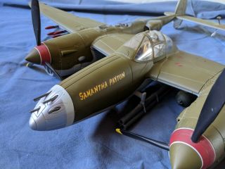 21st Century Toys Ultimate Soldier P - 38 Lightning Samantha Payton 1:18 Scale