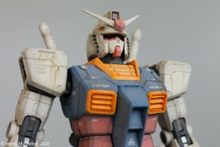 Built Painted Mg 1/100 Rx - 78 - 2 Gundam One Year War Oyw Model Kit Master Grade