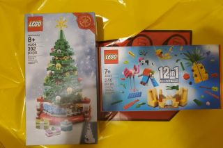 Lego 40338 - 2019 Limited Edition Christmas Tree,  40411 12in1.