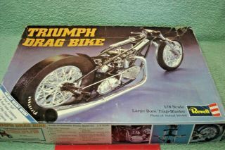 Revell Triumph Drag Bike 1/8th Scale