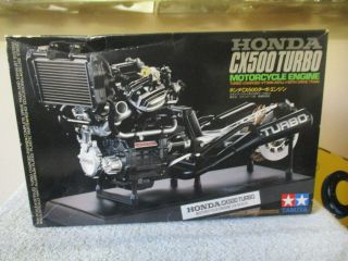 Tamiya 1/6 Scale Model Motorcycle Engine Kit Honda Cx500 Turbo Motorcycle Engine