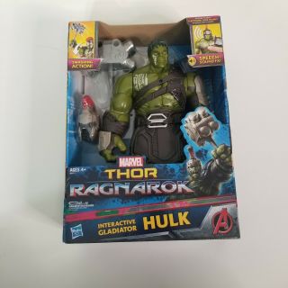 Marvel Thor Ragnarok Kids Interactive Gladiator Hulk Smash Avengers Hasbro