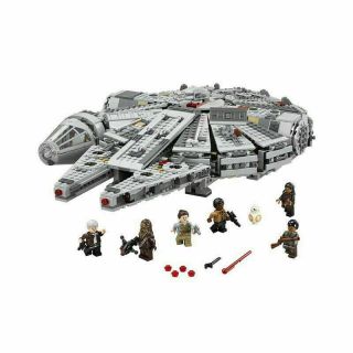Lego Kessel Run Millennium Falcon Star Wars Spacecraft Building Blocks