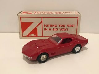 1971 Corvette Dealer Promo In Mille Miglia Red With Box