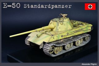 Pro - Built 1/35 E - 50 Standardpanzer Panzerwaffe 