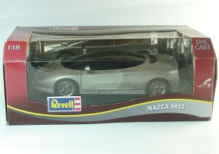 1991 Bmw Nazca M12 By Revell Model Car Silver 1:18 Diecast Italdesign 92