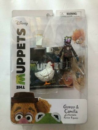 Diamond Select Disney The Muppets Gonzo And Camilla 2016 3.  75 In.