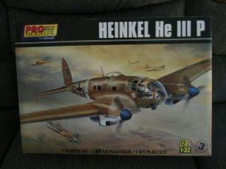 1/32 Revell Heinkel He 111p - 1 Plus Paint Decals/torpedo Open Box Inside