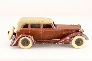 Tootsietoy Tootsie Toy 1933 - 39 Graham 5 Wheel Sedan 0613 For Parts/restore