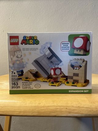 Lego Mario 40414 Monty Mole & Mushroom Lego Store Exclusive