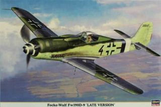 Hasegawa 1:32 Focke Wulf Fw - 190 D - 9 Late Version Plastic Model Kit 08140u
