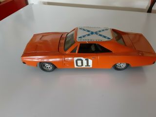 Made In Usa Vintage 1981 Ertl Dukes Of Hazzard General Lee 69 Dodge Charger 1:64