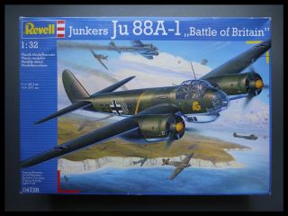 Revell Junkers Ju 88a - 1 Battle Of Britain 1:32 Model Kit Bags