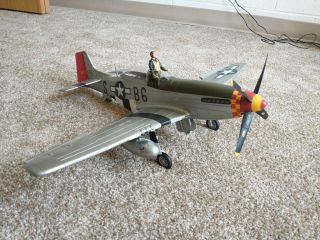 Ultimate Soldier 1:18 Scale P - 51 Mustang Old Crow With Pilot