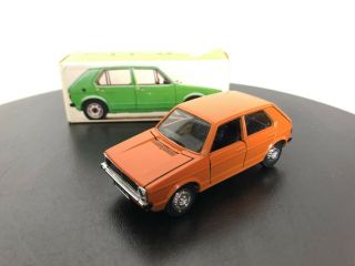 Vintage Schuco 301 621 Volkswagen Golf Rabbit Mk1 1:43 Orange