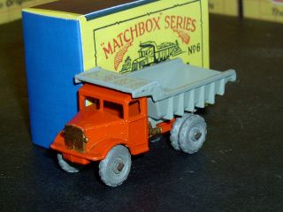 Matchbox Moko Lesney Euclid Quarry Truck 6 A1 Mw F - C Sc2 Nm Crafted Box