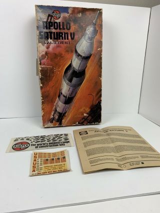1/144 Apollo Saturn V Usa Space Rocket By Airfix W/revell Shuttle Launch Pad