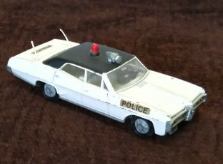 Vintage Dinky Toys Pontiac Parisienne American Police Car Made In England