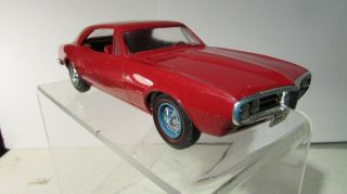 1967 Pontiac Firebird Red Hardtop - Dealer Dealership Promo Car