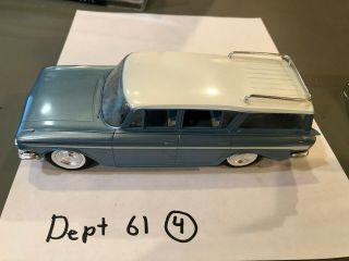 Dealer Promo Model - 1961 Amc Rambler Classic Station Wagon Blue
