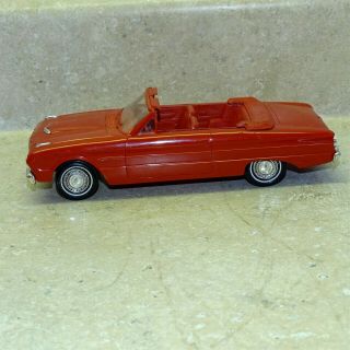 Vintage 1963 Ford Falcon Red Dealer Promo Car,  Convertible