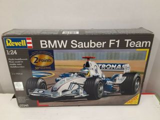Revell 1/24 Bmw Sauber F1 Team Model 07245 Model Yr 2006 Open Box/ Parts