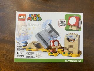 Lego 40414 Mario Monty Mole & Mushroom Expansion Exclusive Set