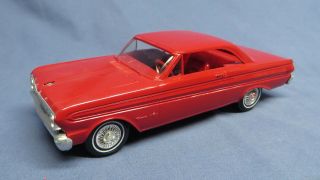Rare Vintage 1964 Red Ford Falcon Dealer Promo Car Model 1/24 Scale