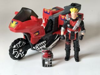 Mask Vampire Vehicle & Floyd Malloy Complete Kenner 1986 Vintage Toy M.  A.  S.  K.