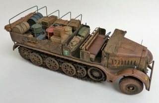 1/35 – German – Sd.  Kfz.  9 ‘famo’ With Stowage - Built/painted Model