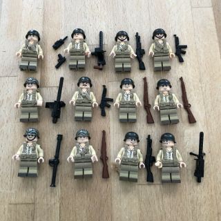 Lego Mini Figures Ww2 Us 1st Infantry Division