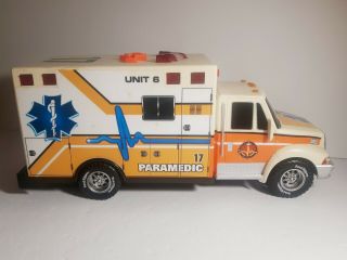 Road Rippers Ambulance Paramedic Fire Police Rescue 14 " Lights Up (siren Flaw)