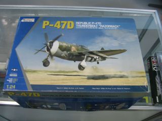 Kinetic 1/24 P - 47d Thunderbolt Razorback K3208