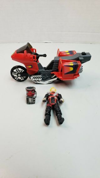 Mask Vampire With Floyd Malloy Figure 1986 Complete Kenner M.  A.  S.  K.