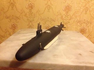 1:350 Uss Seawolf Class Submarine Complete Model