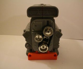 Vintage 1999 HOT WHEELS Engine Block STO - N - GO RACE CASE Carry 28 Vehicles Mattel 2
