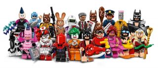 Lego Batman Movie Complete Set Minifigures Retired Rare 3