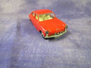 Vintage 1960s Matchbox/lesney Series 67 Red Volkswagen 1600tl
