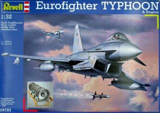 1/32 Revell 04783; Eurofighter Typhoon & Engine
