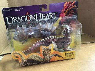 Kenner 1995 Nib Dragonheart Draco Dragon Figure W/ Power Flap Wings