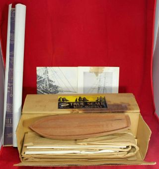 Marine Model Co Kit 1051 - The Slaver Wooden Schooner - True Scale - Model