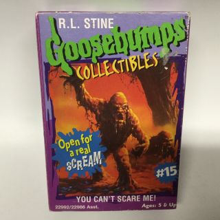 R L Stine Goosebumps Collectible Figure - Mud Monster 15 - 1996 -