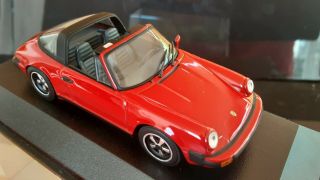 1/43 Minichamps Porsche 911 Targa 1977,  Red,  Mi 400061262,