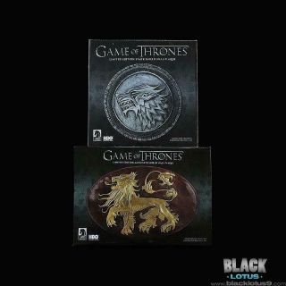 Sdcc Game Of Thrones House Stark Lannister Wall Plaque Dark Horse 2013 2014