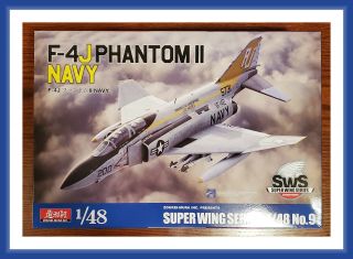 Zoukei - Mura Sws Wing Series No.  9: 1/48 F - 4j Phantom Ii Navy