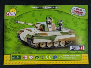 Cobi Pzkpfw V Panther Ausf.  G.  Rare Set Hard To Get In The Us