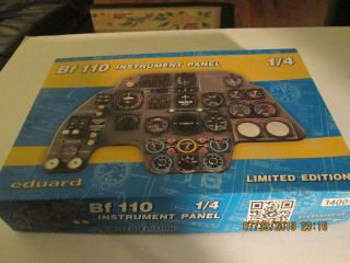 Eduard Bf 110 1/4 Instrument Panel Limited Edition - 14001