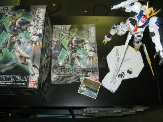 Pre Built Gundam Model Kit 1/100 Full Mechanics Barbatos Lupus Rex Stand