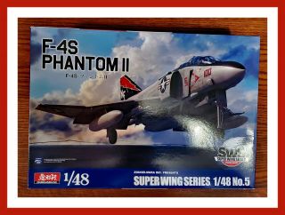 Zoukei - Mura Sws Wing Series No.  5 1/48 Mcdonnell Douglas F - 4s Phantom Ii